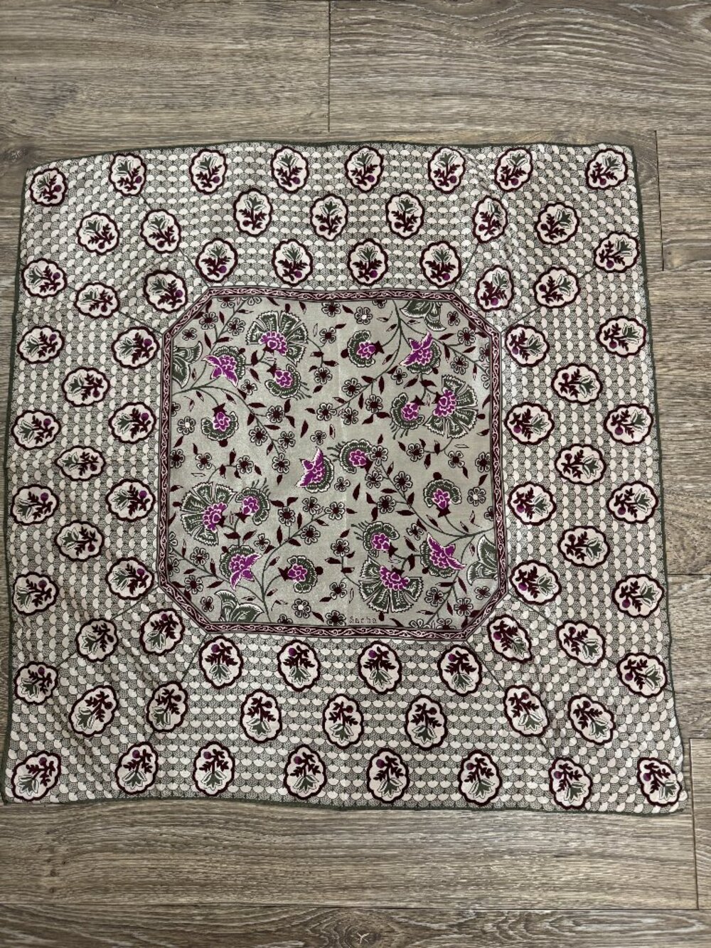 Vintage Sasha Silk Scarf
